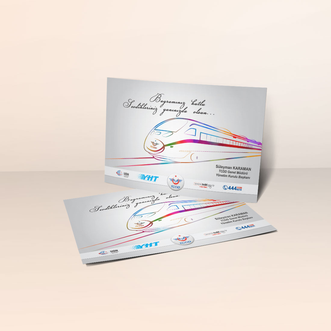 TCDD BAYRAM TEBRİK KARTI