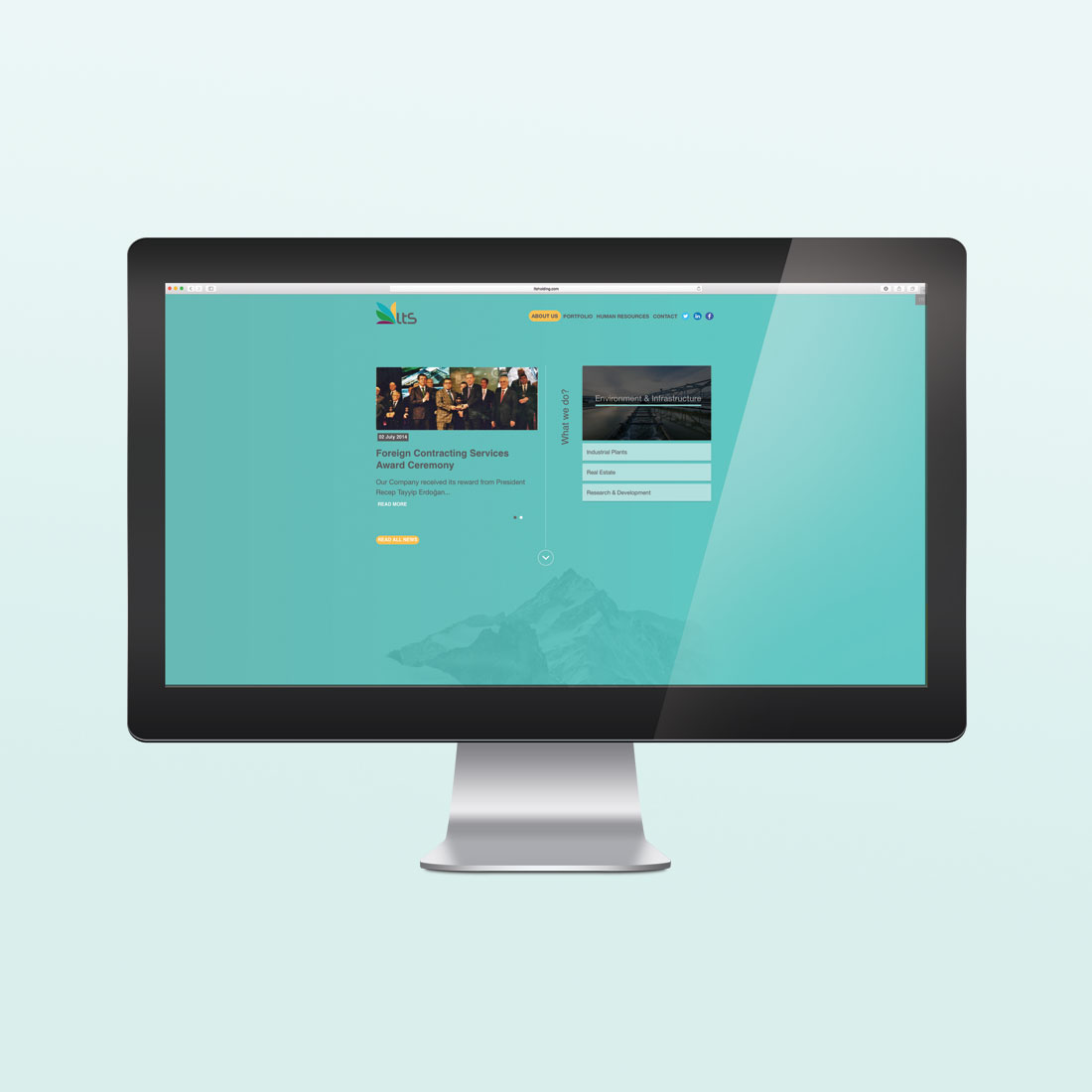 LTS HOLDİNG WEB SAYFASI